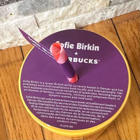 Starbucks Insulated Tumbler NEW Pride Collection by Sophia Birken 2024  Straw & - Picture 7 of 10